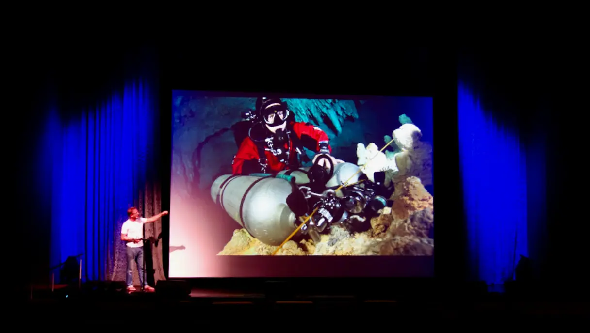 Live-Vortrag über Wracktauchen mit Dr. Florian Huber bei Taucher Nordhessen